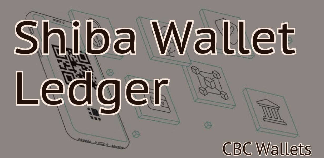 Shiba Wallet Ledger