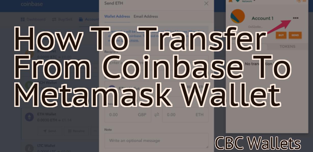How To Transfer From Coinbase To Metamask Wallet
