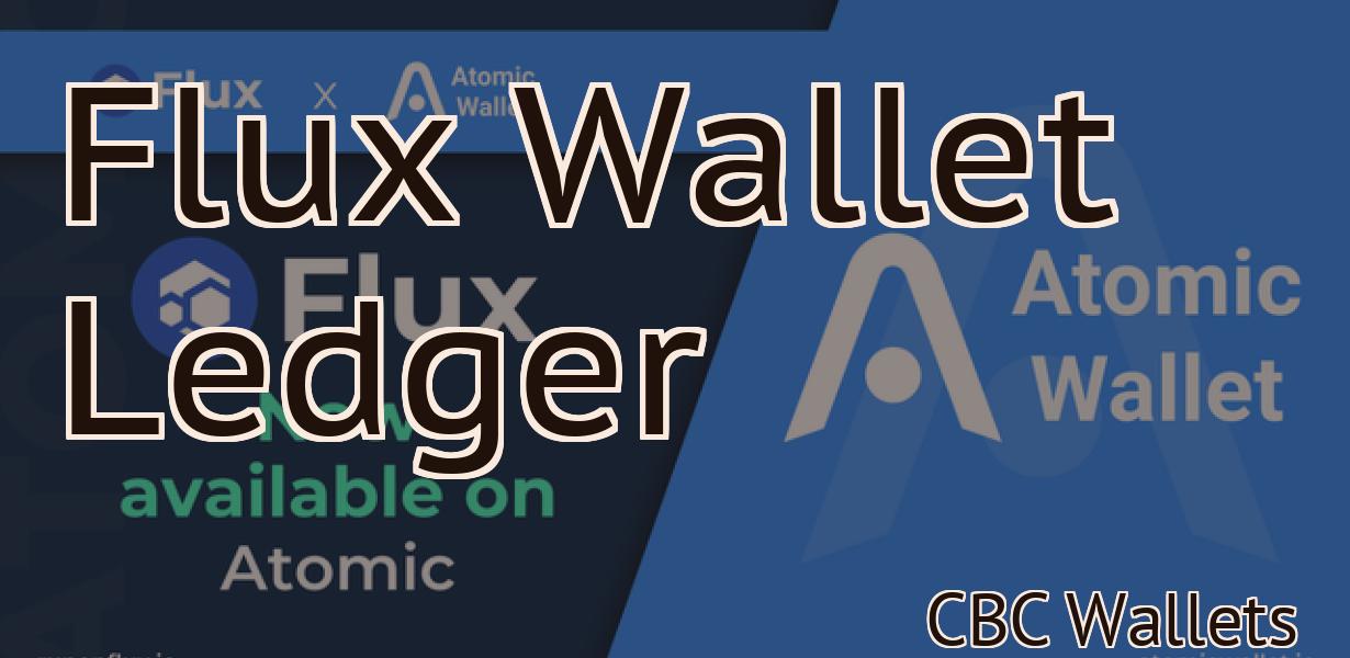 Flux Wallet Ledger