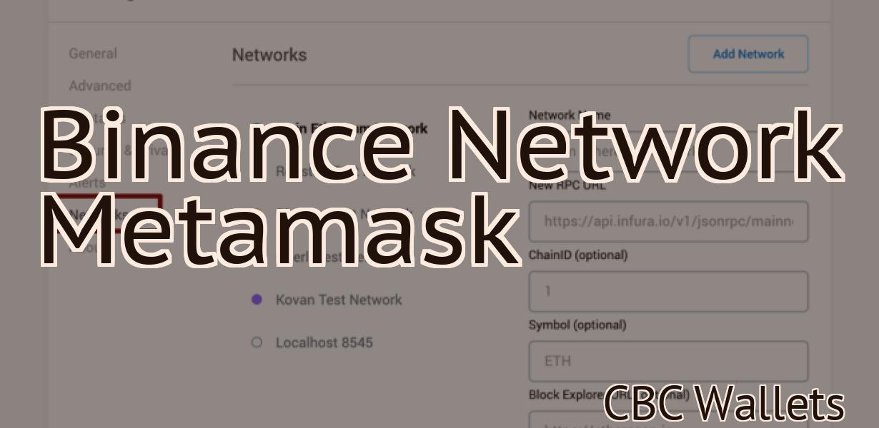 Binance Network Metamask