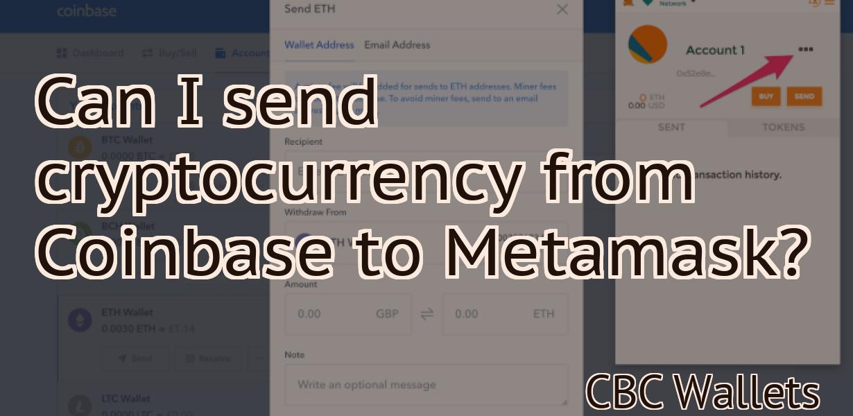 Can I send cryptocurrency from Coinbase to Metamask?