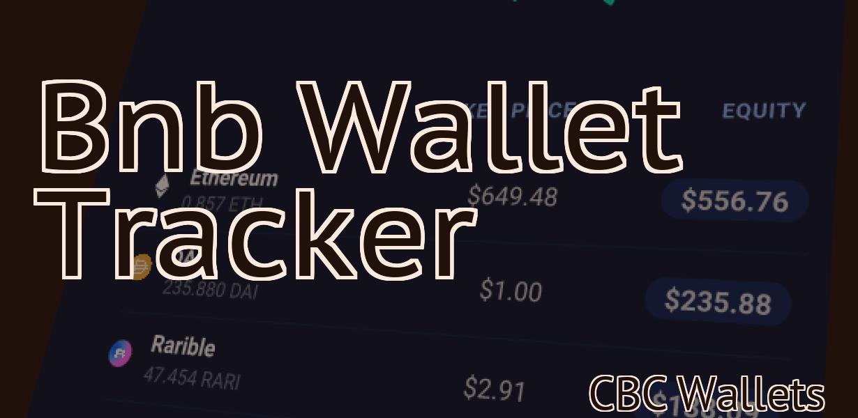 Bnb Wallet Tracker