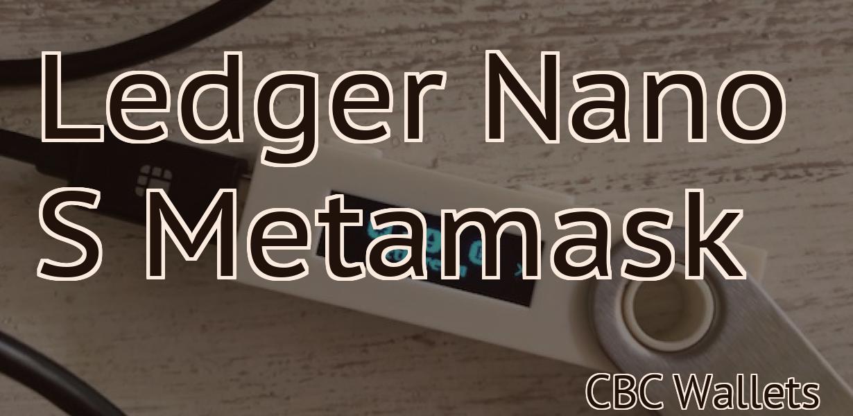 Ledger Nano S Metamask