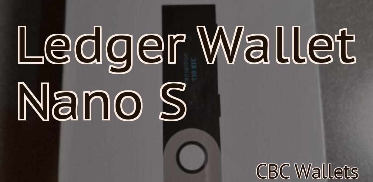 Ledger Wallet Nano S
