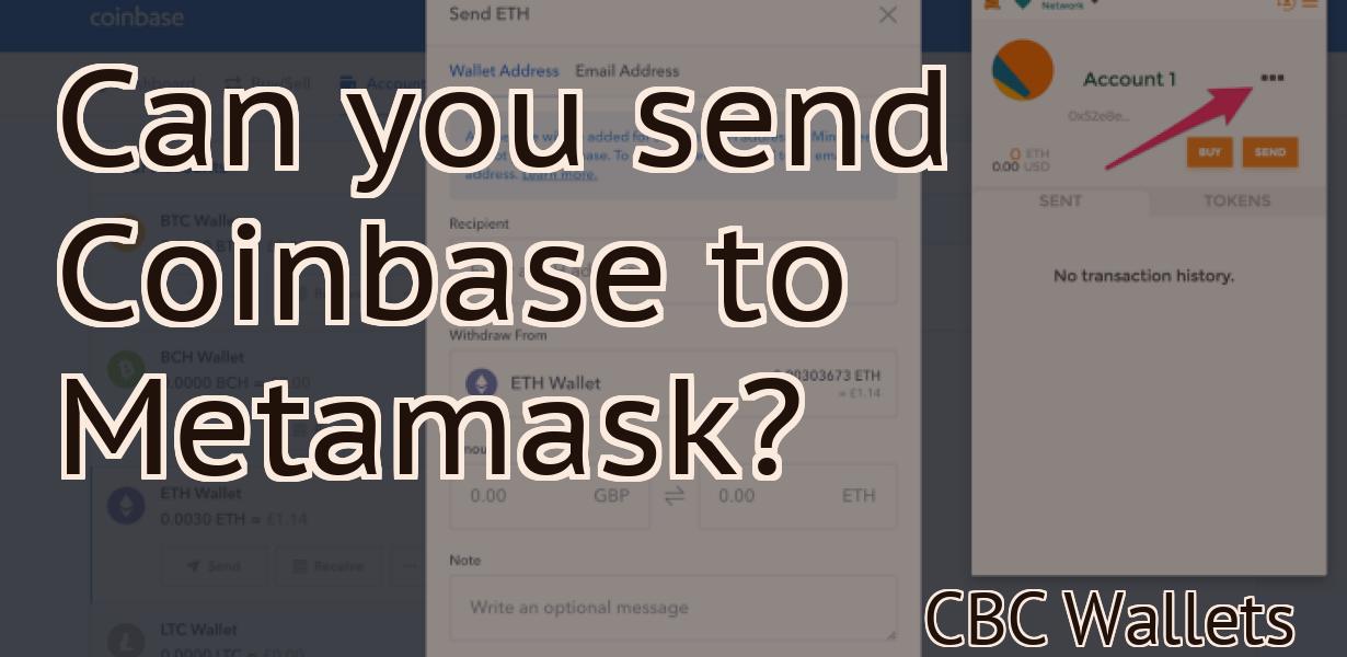 Can you send Coinbase to Metamask?