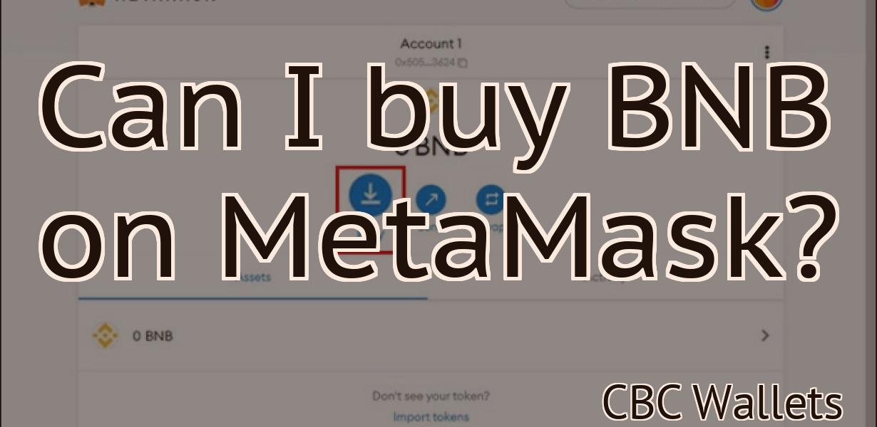 Can I buy BNB on MetaMask?