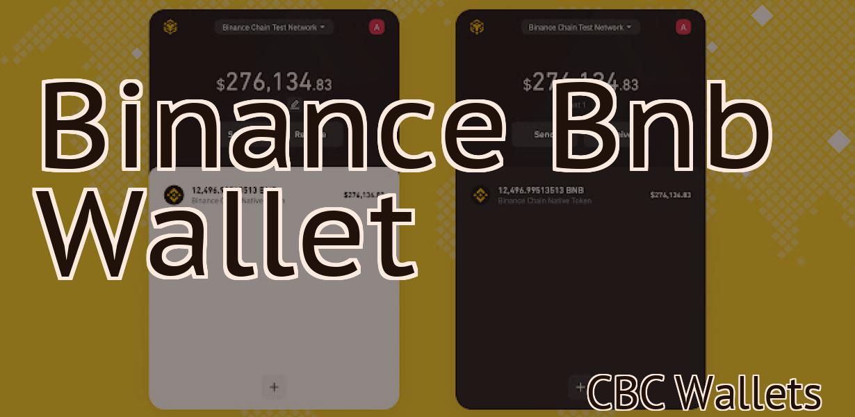 Binance Bnb Wallet