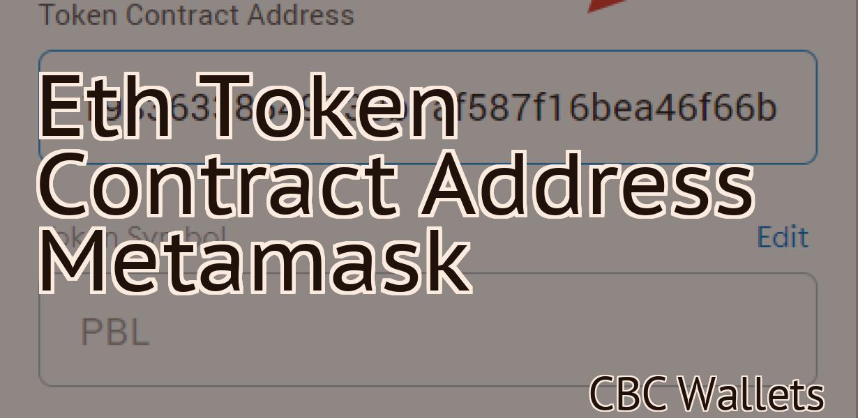 Eth Token Contract Address Metamask
