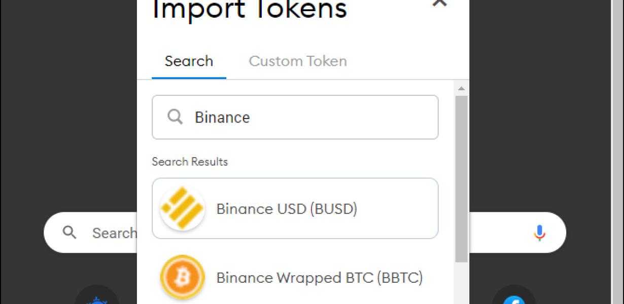 How to Import ERC20 Tokens Int