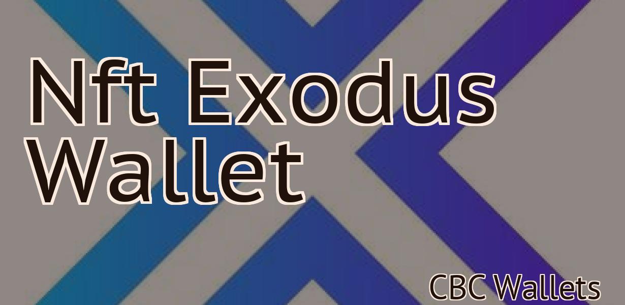 Nft Exodus Wallet