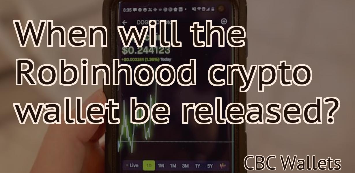 When will the Robinhood crypto wallet be released?