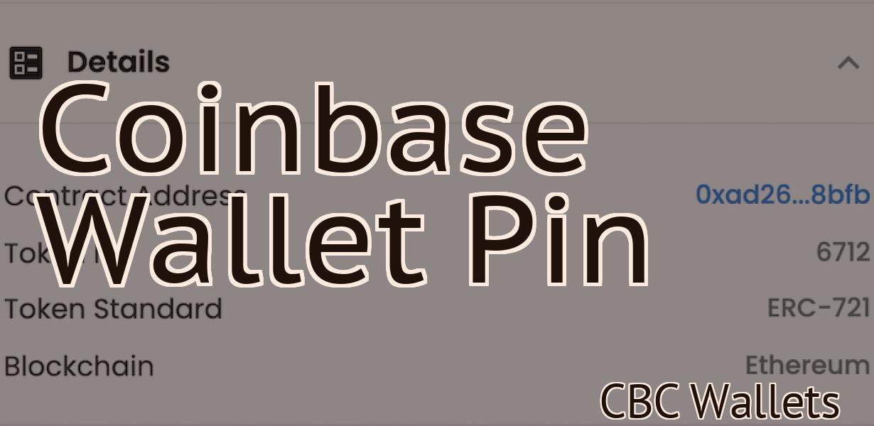 Coinbase Wallet Pin