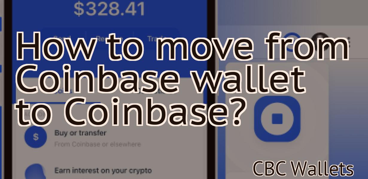 How to move from Coinbase wallet to Coinbase?