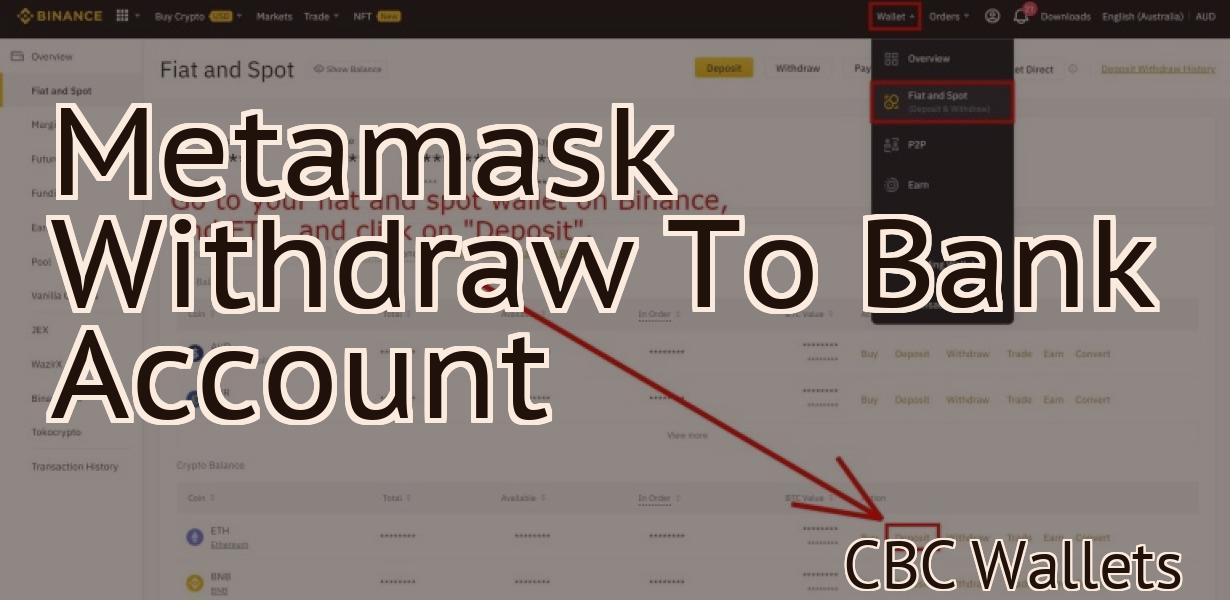 Metamask Withdraw To Bank Account