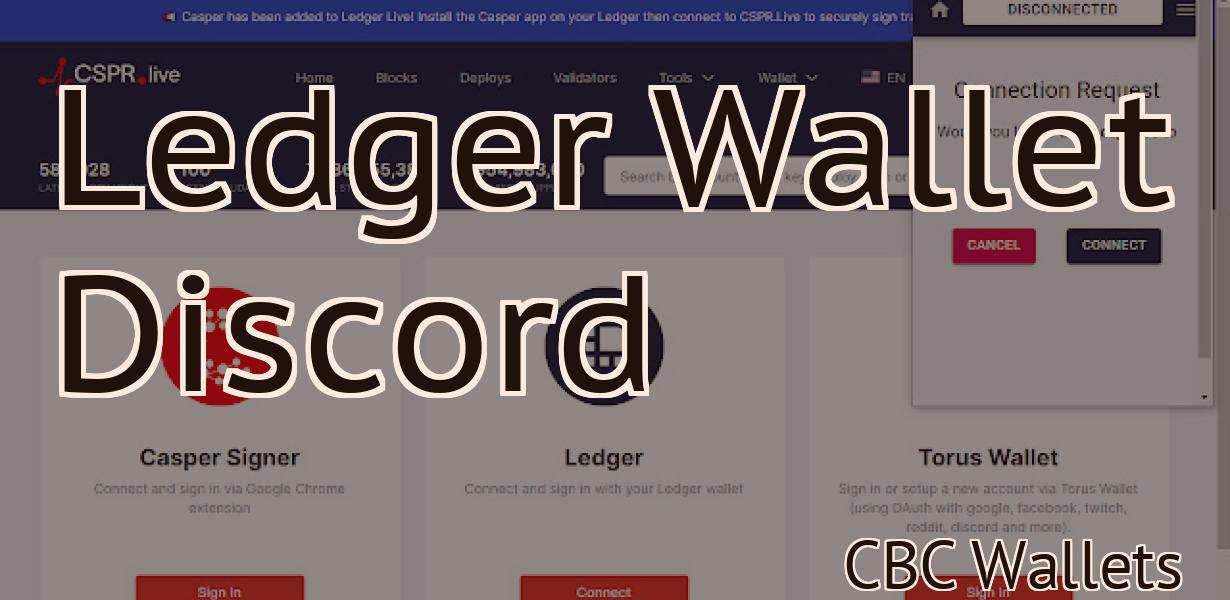 Ledger Wallet Discord