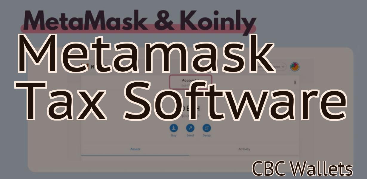 Metamask Tax Software