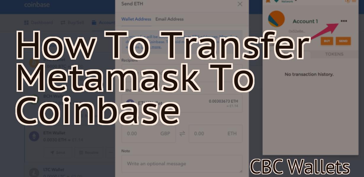 How To Transfer Metamask To Coinbase