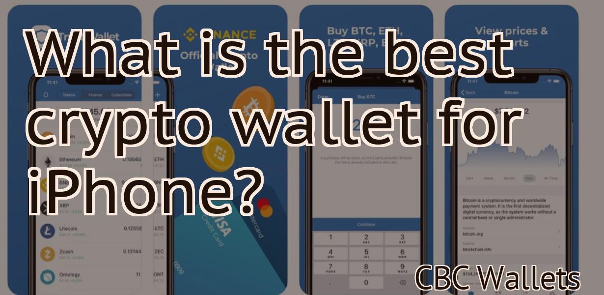 What is the best crypto wallet for iPhone?