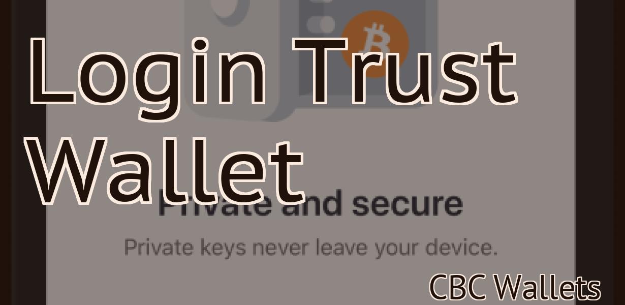 Login Trust Wallet