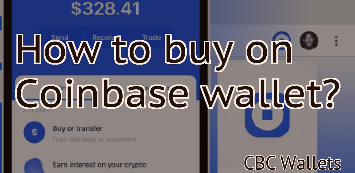 How to buy on Coinbase wallet?
