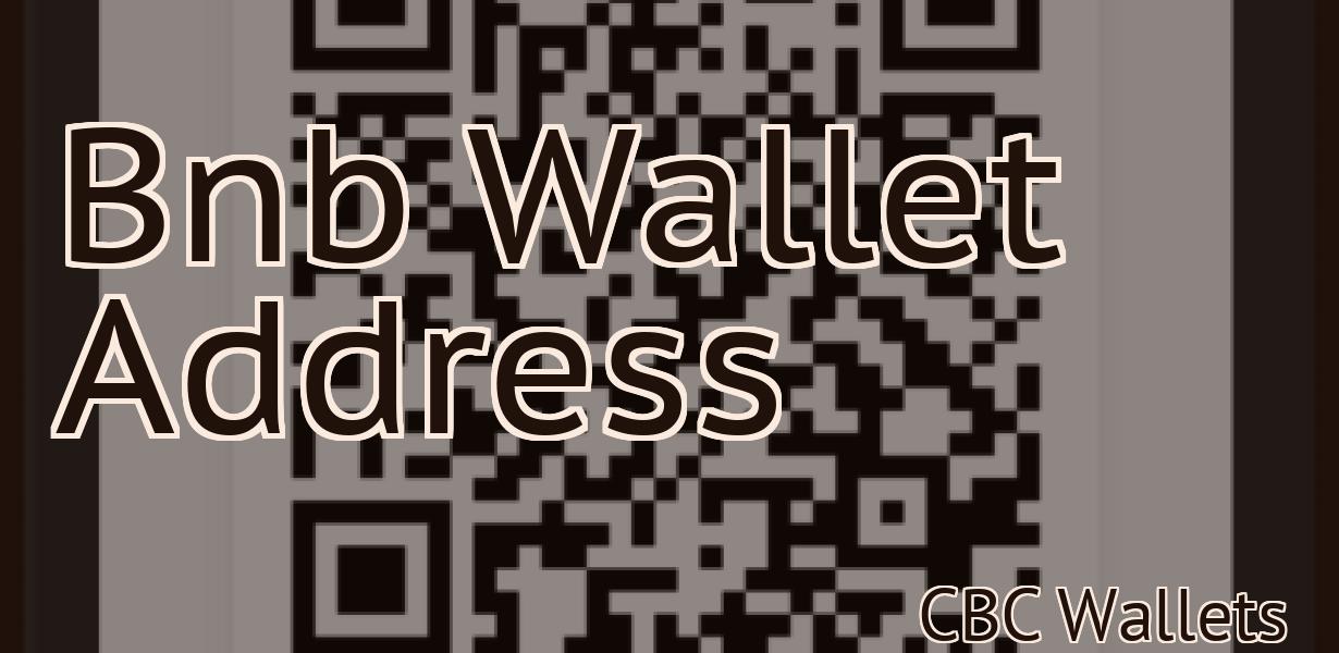 Bnb Wallet Address