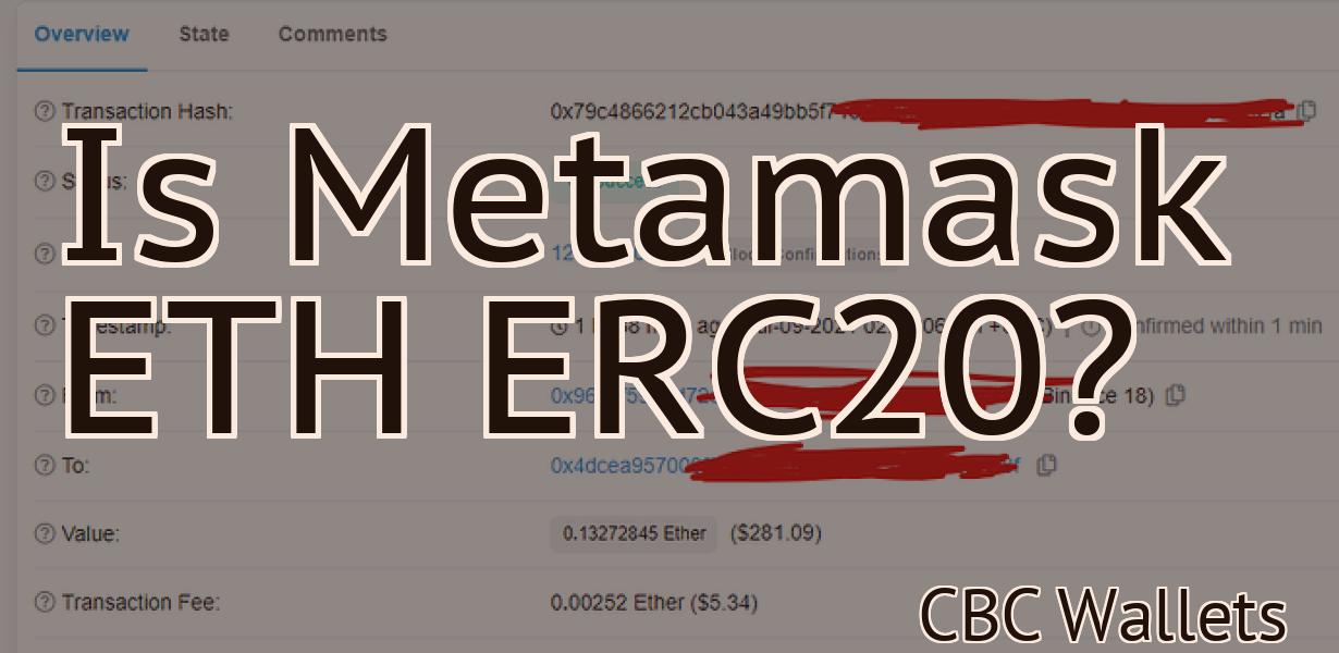 Is Metamask ETH ERC20?