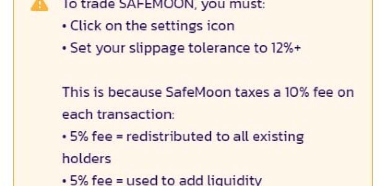 How to Withdraw Safemoon from 