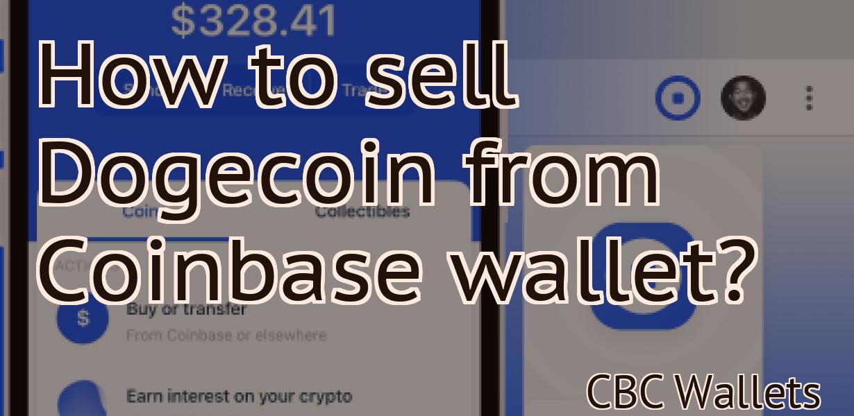 How to sell Dogecoin from Coinbase wallet?