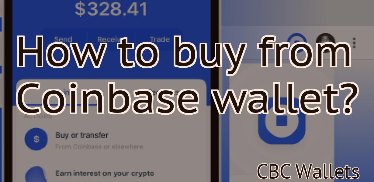 How to buy from Coinbase wallet?