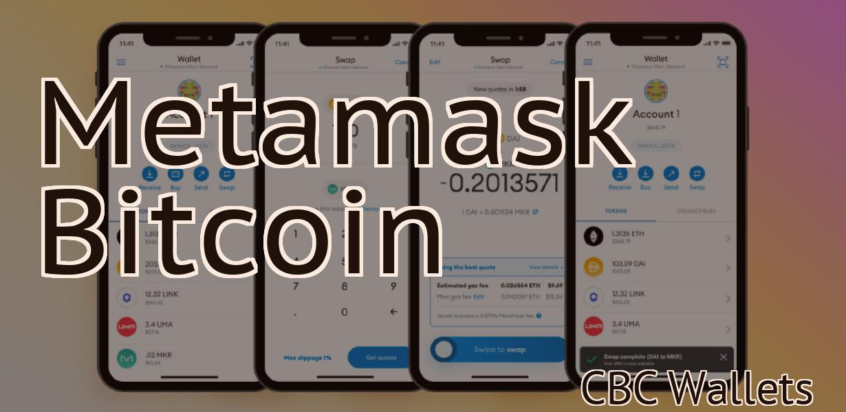 Metamask Bitcoin