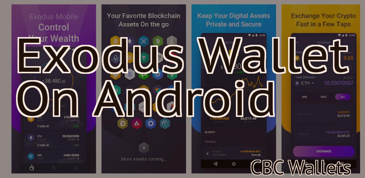 Exodus Wallet On Android