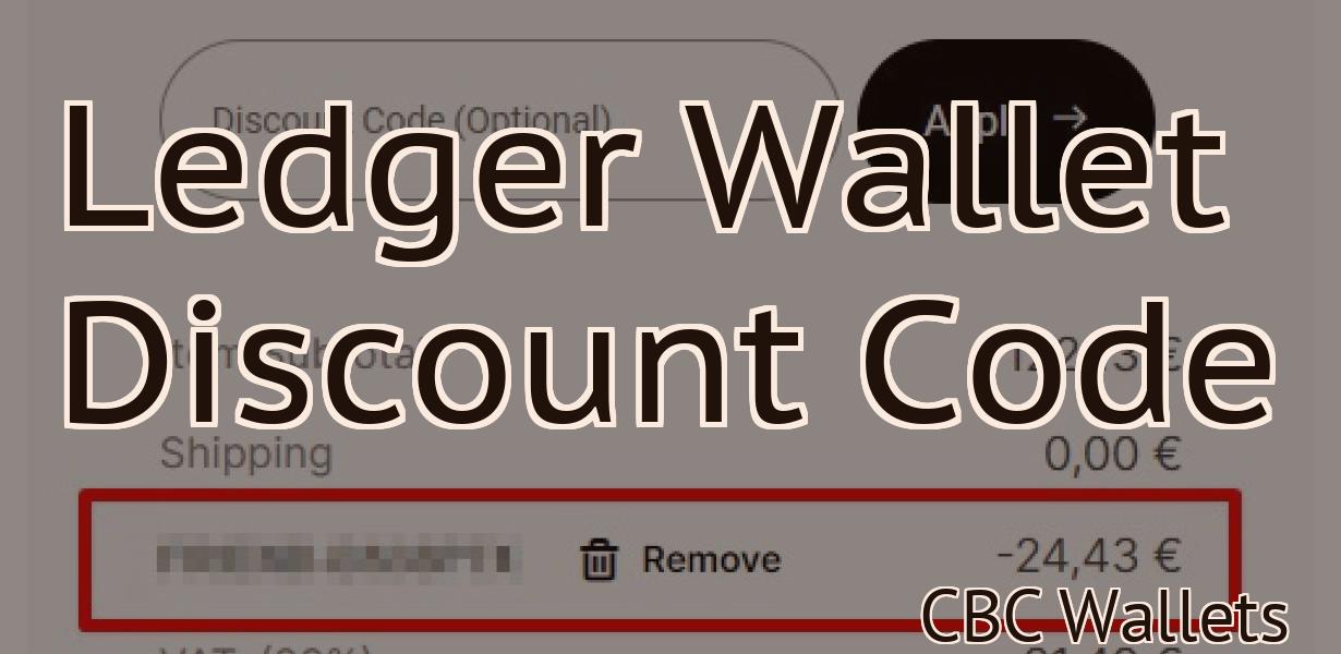 Ledger Wallet Discount Code
