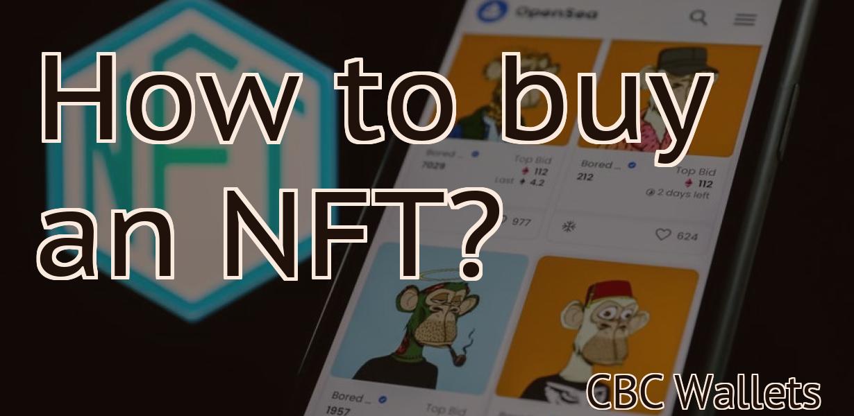 How to buy an NFT?