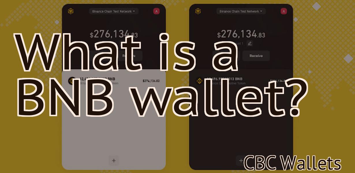 What is a BNB wallet?