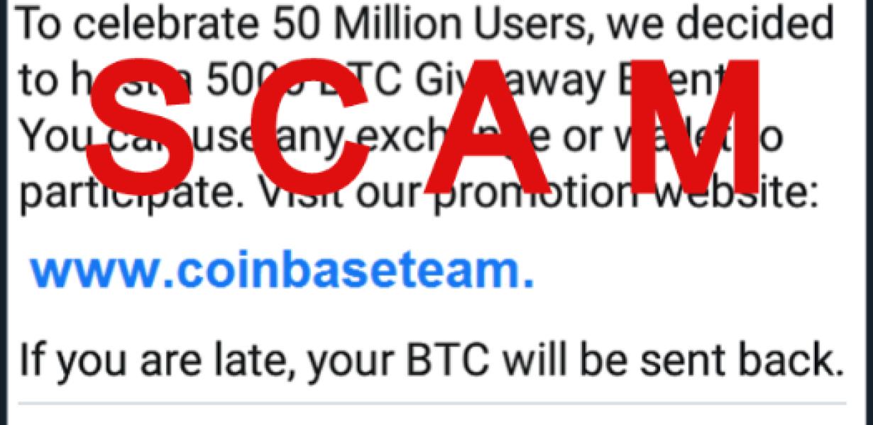 Coinbase Scam: How to Avoid It