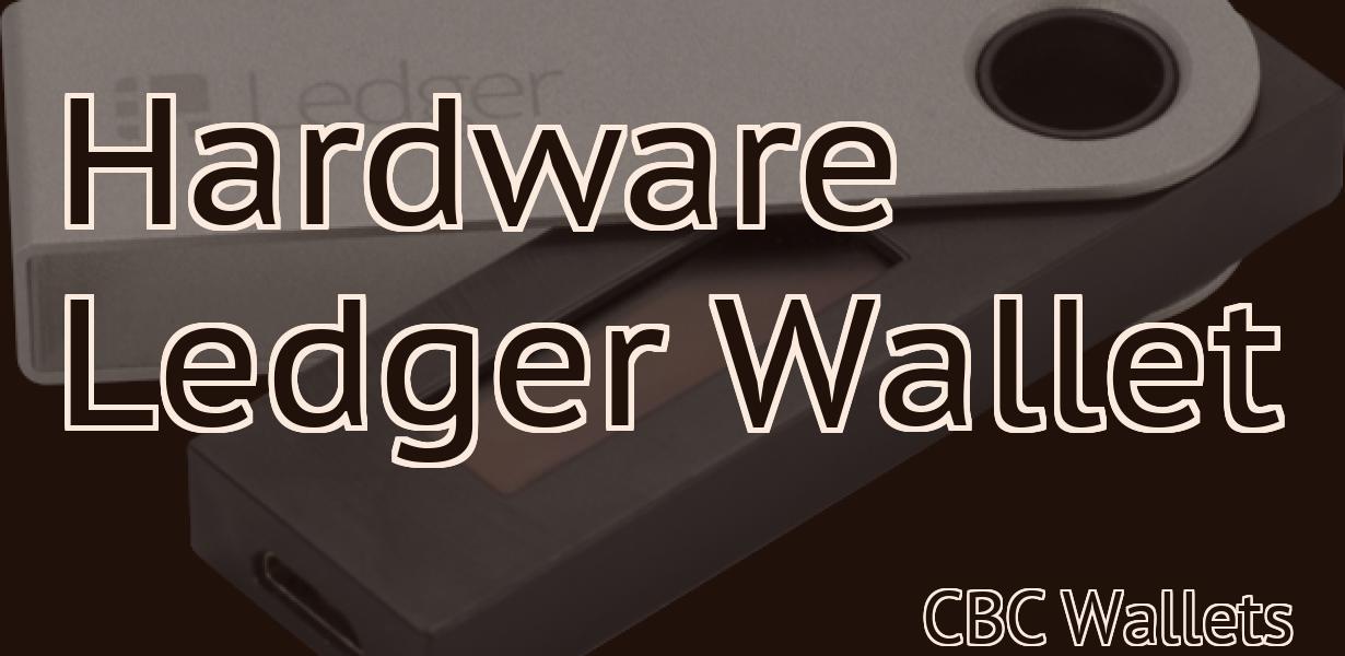 Hardware Ledger Wallet