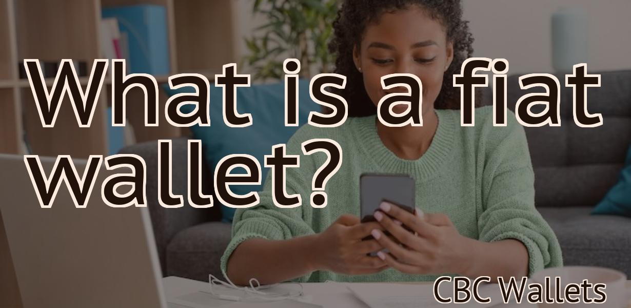 What is a fiat wallet?
