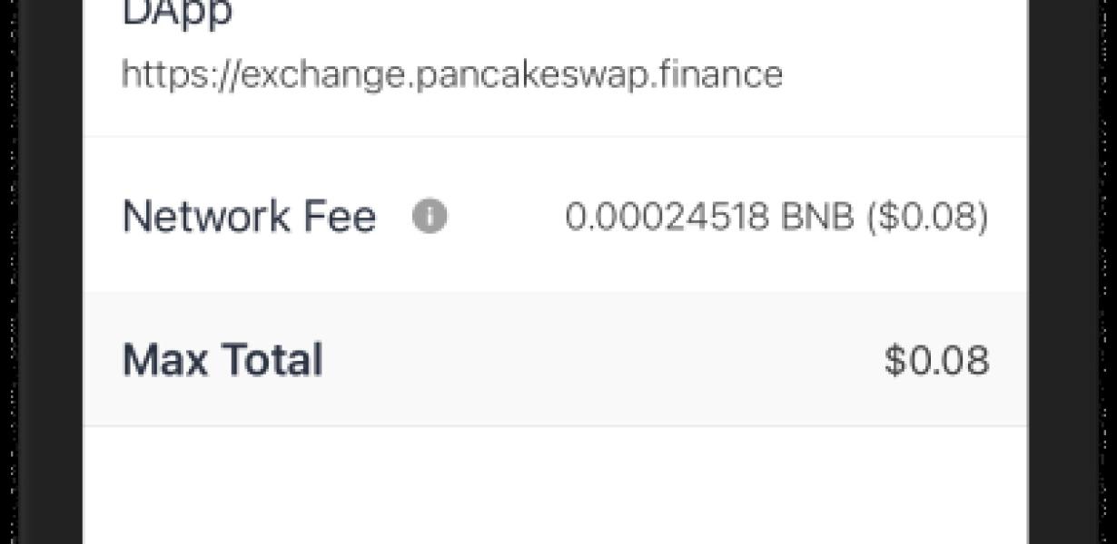 Connecting trust wallet to pan