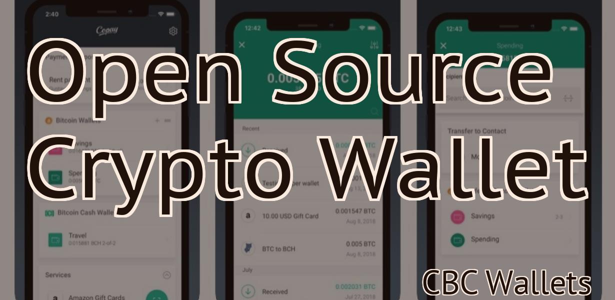 Open Source Crypto Wallet