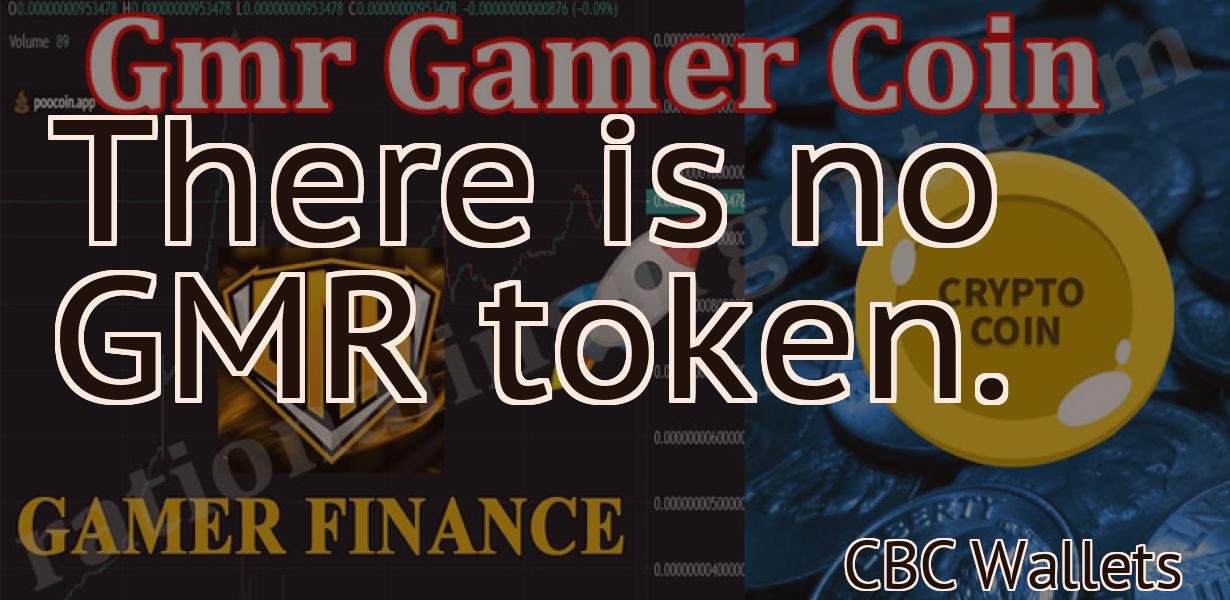 There is no GMR token.