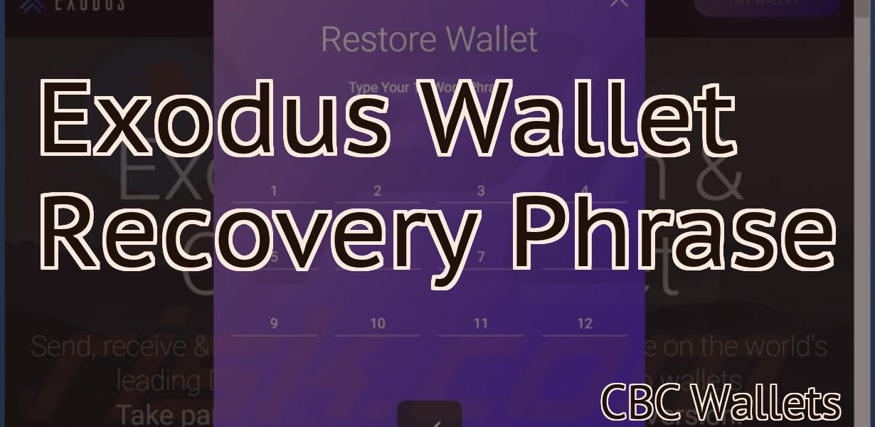 Exodus Wallet Recovery Phrase