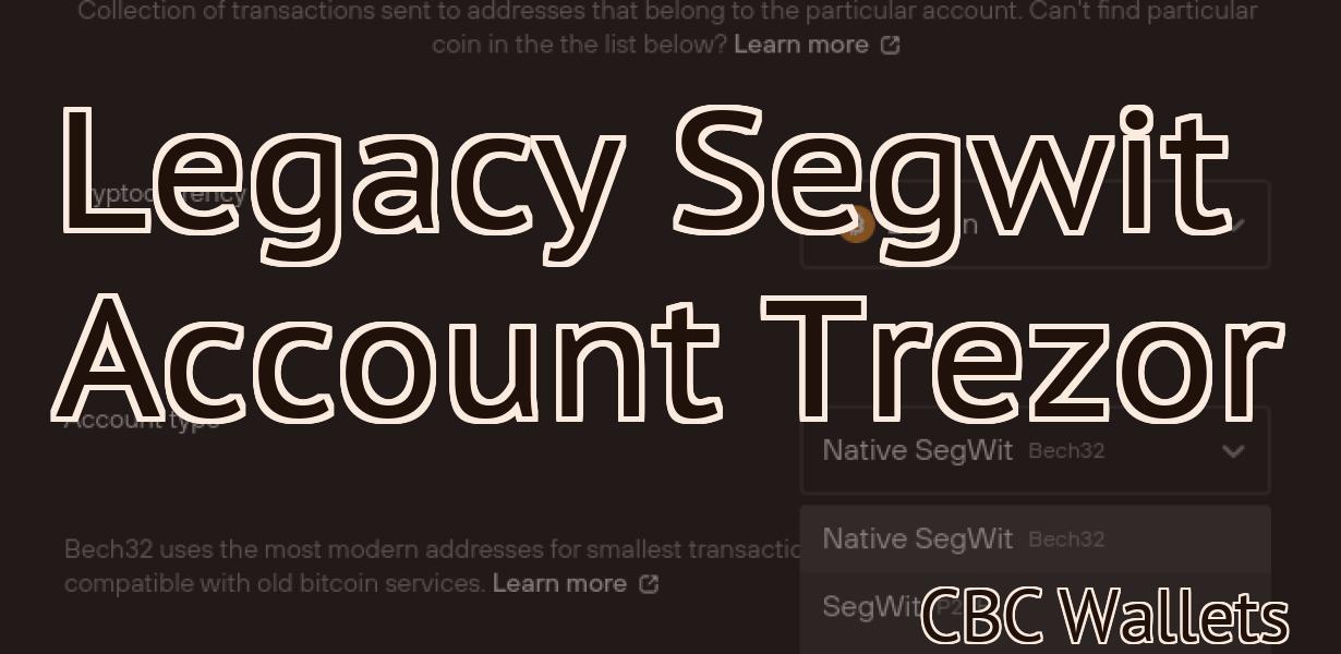 Legacy Segwit Account Trezor