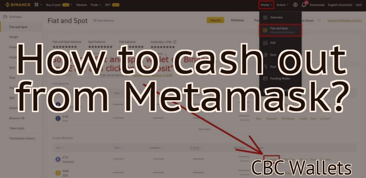 How to cash out from Metamask?
