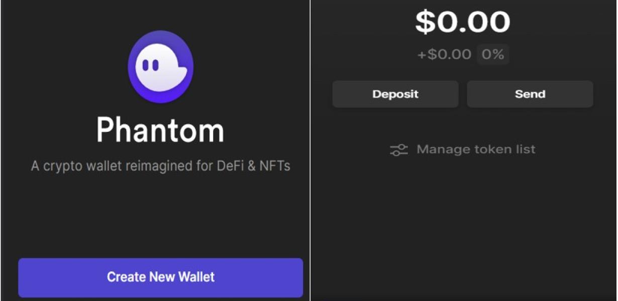 How to set up a phantom wallet