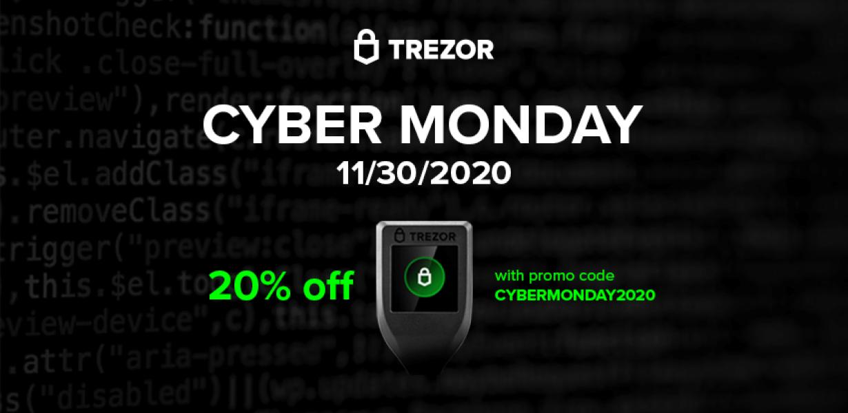 trezor promo code 2020: Don't 