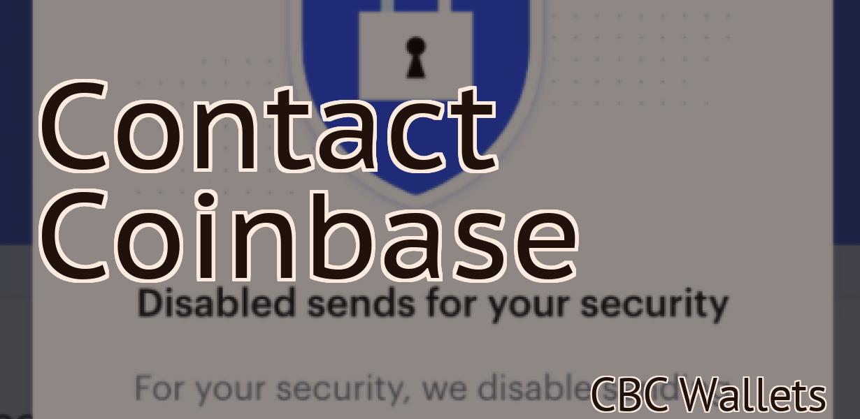 Contact Coinbase