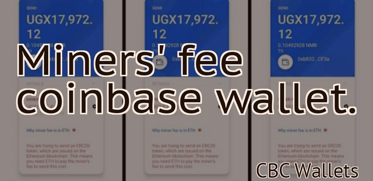 Miners' fee coinbase wallet.