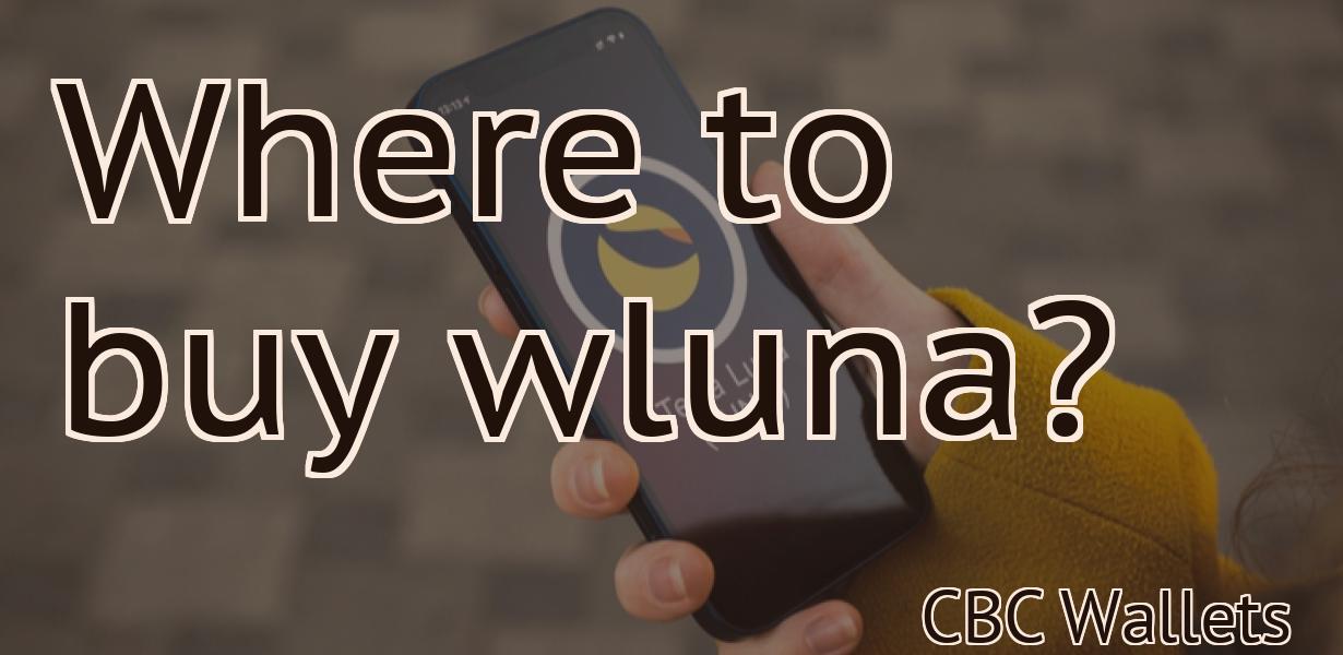 Where to buy wluna?