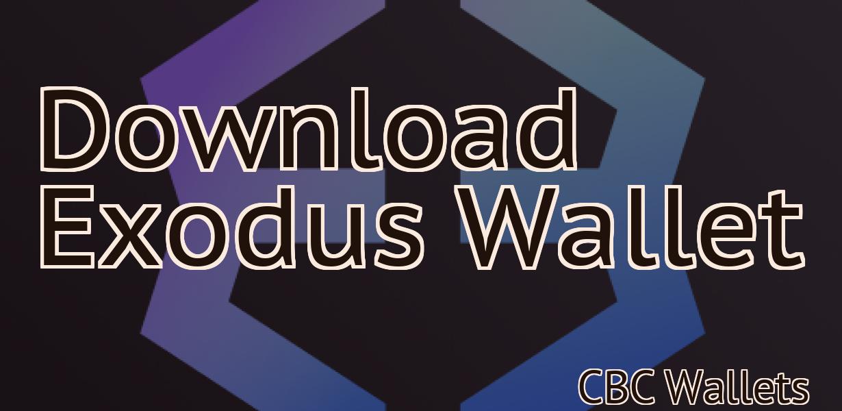 Download Exodus Wallet
