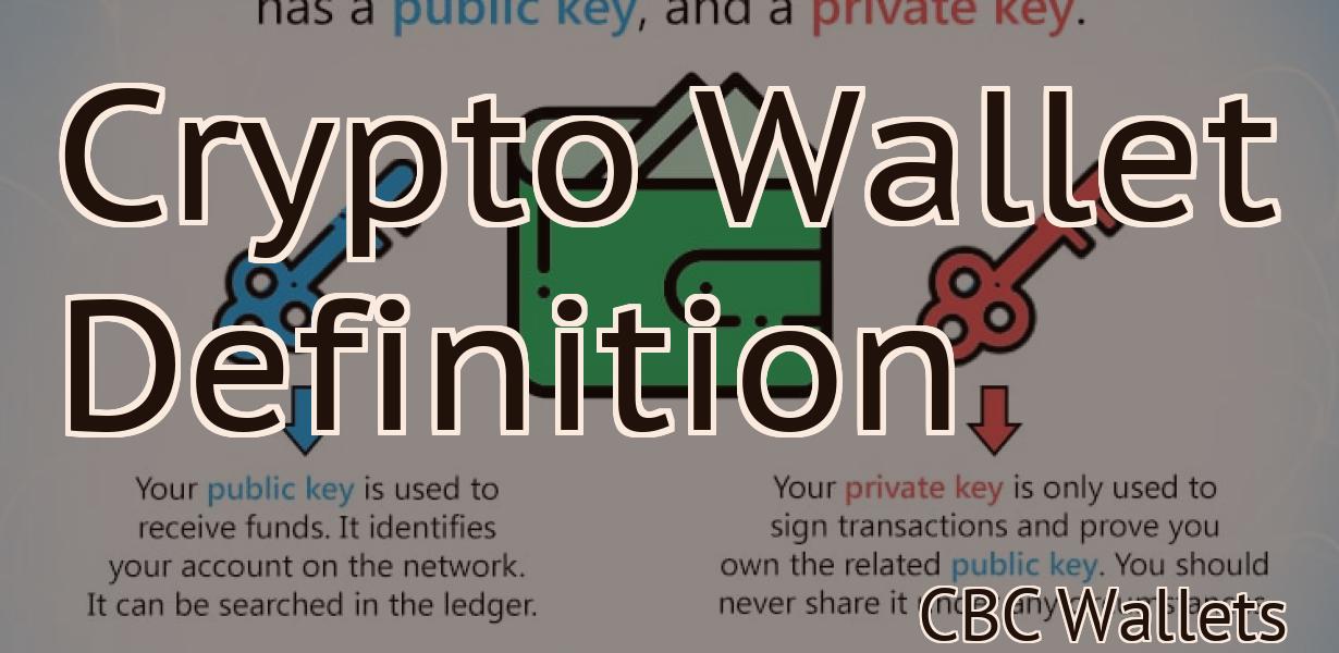 Crypto Wallet Definition
